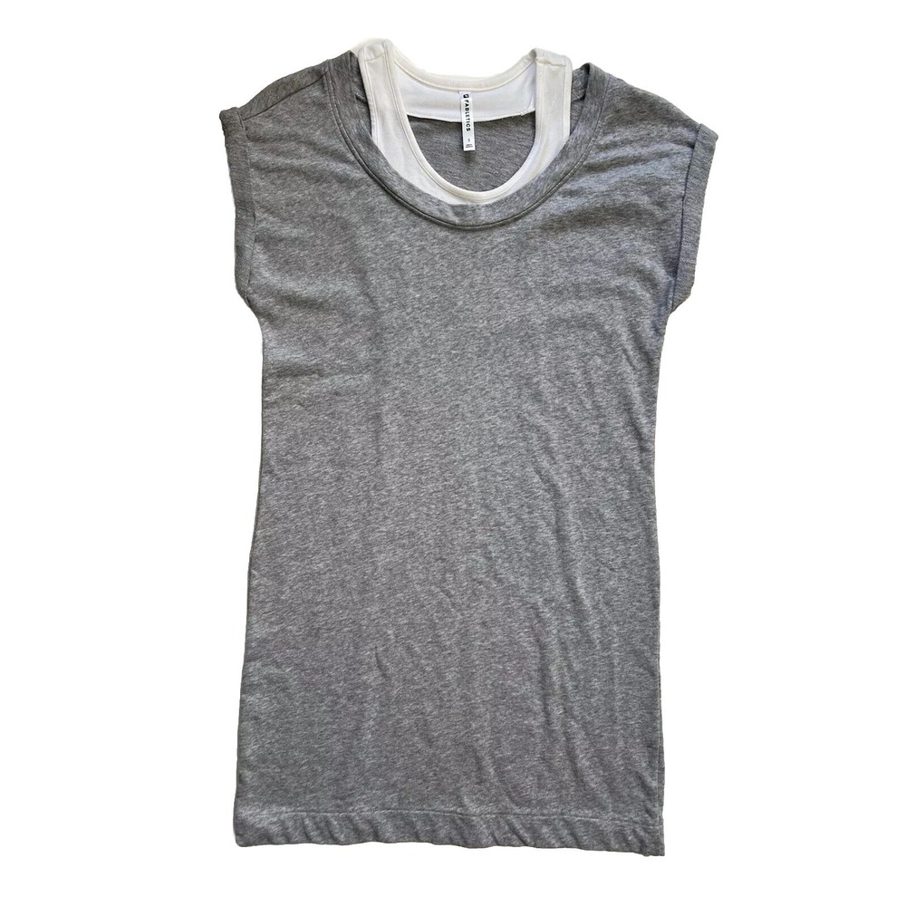 Fabletics Tasha Gray Terry Active Layered Dress / Women's‎ Size Small